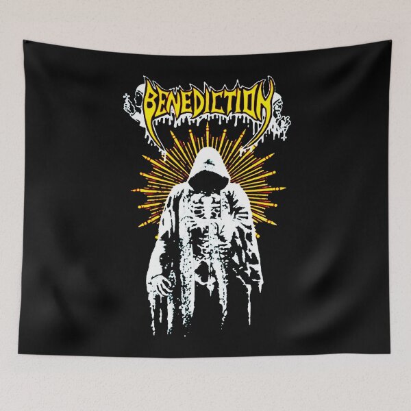 Item preview, Extreme Metal White Threshold Grim Reaper Band designed and sold by ShadeFall.