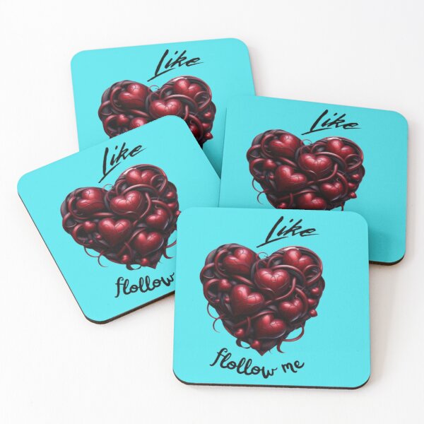 Aperçu de l'œuvre Follow My Heart – Art Vibrant & Moderne créée et vendue par Catfcreations.