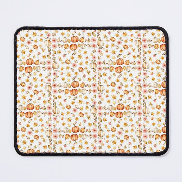 Item preview, Golden Autumn Pumpkin Pattern | Watercolor Fall Seamless Pattern | Botanical Halloween Illustration designed and sold by Nolmo.