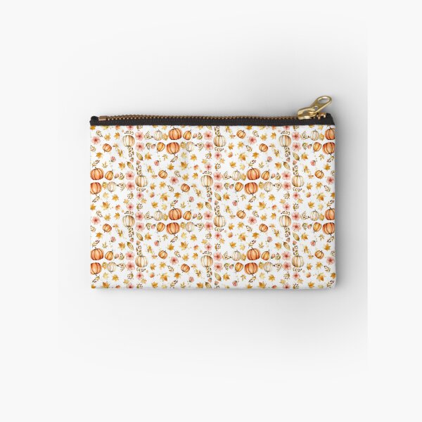 Item preview, Golden Autumn Pumpkin Pattern | Watercolor Fall Seamless Pattern | Botanical Halloween Illustration designed and sold by Nolmo.