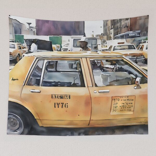 Item preview, Taxi! designed and sold by RCWatercolours.
