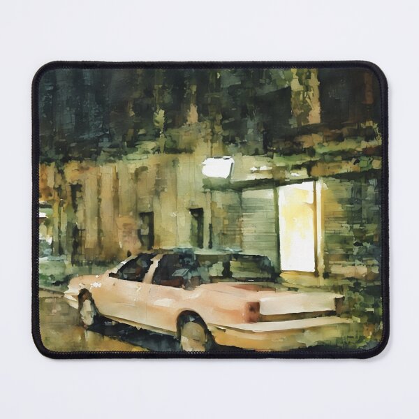 Item preview, White Parked at Night designed and sold by RCWatercolours.