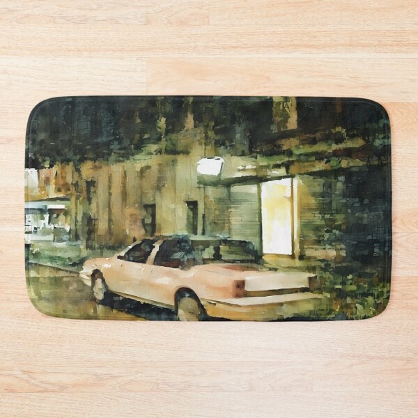 Item preview, White Parked at Night designed and sold by RCWatercolours.