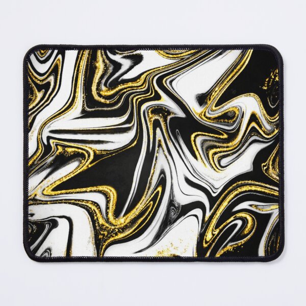 Item preview, Golden Flow – Elegant Modern Abstraction designed and sold by Catfcreations.