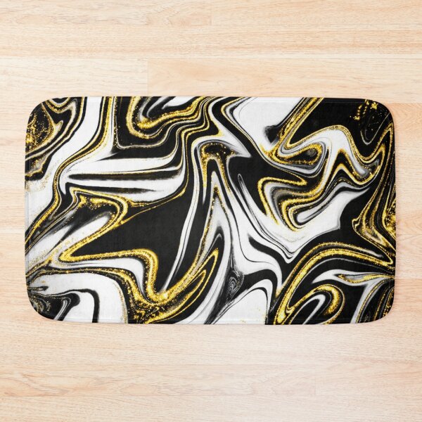 Item preview, Golden Flow – Elegant Modern Abstraction designed and sold by Catfcreations.