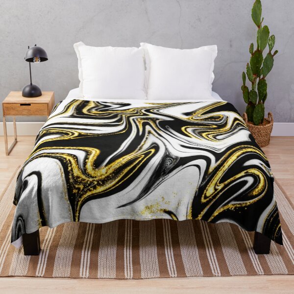 Item preview, Golden Flow – Elegant Modern Abstraction designed and sold by Catfcreations.