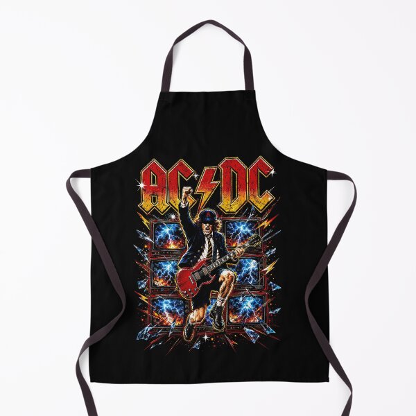 Item preview, AC/DC Angus Young Vintage High-Voltage Rock Graphic designed and sold by interdesigner.