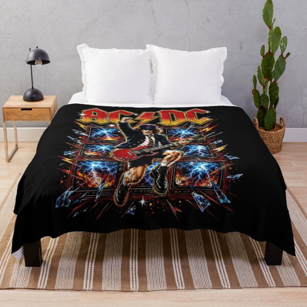 Item preview, AC/DC Angus Young Vintage High-Voltage Rock Graphic designed and sold by interdesigner.