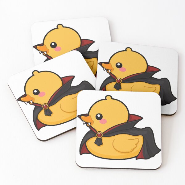 Item preview, Cute Vampire Duck Halloween designed and sold by KingOfRockk.