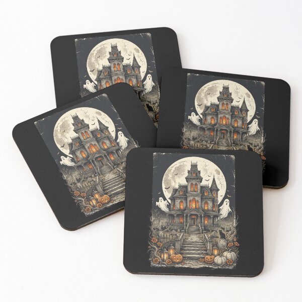 Item preview, Haunted Estate Moonlit Graveyard Ghosts designed and sold by Roy & Tiffany.