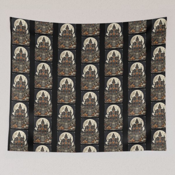 Item preview, Haunted Estate Moonlit Graveyard Ghosts designed and sold by Roy & Tiffany.