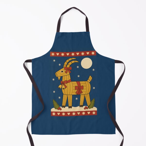 Item preview, Swedish Yule Goat — Nordic Folk Art Christmas Design designed and sold by Planthem.