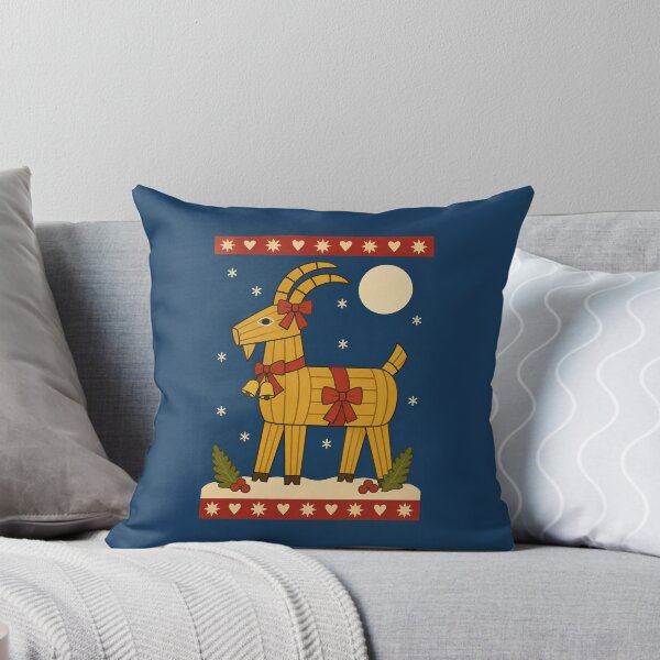 Item preview, Swedish Yule Goat — Nordic Folk Art Christmas Design designed and sold by Planthem.