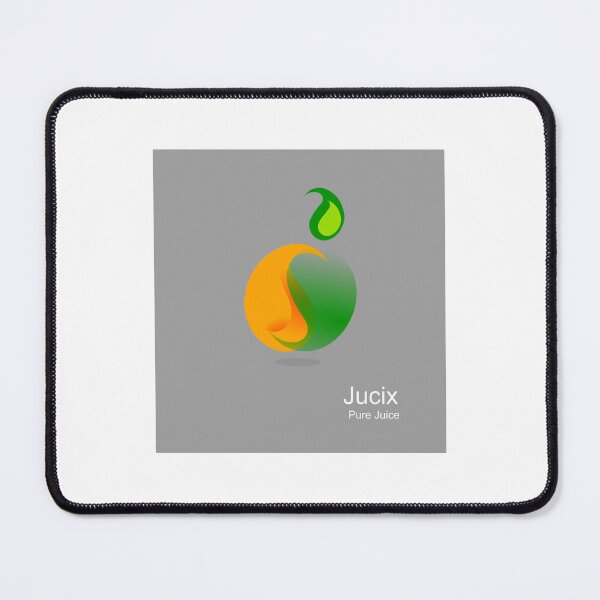 Item preview, Jucix Pure Juice Modern Green Orange Logo designed and sold by irinashaykhx.