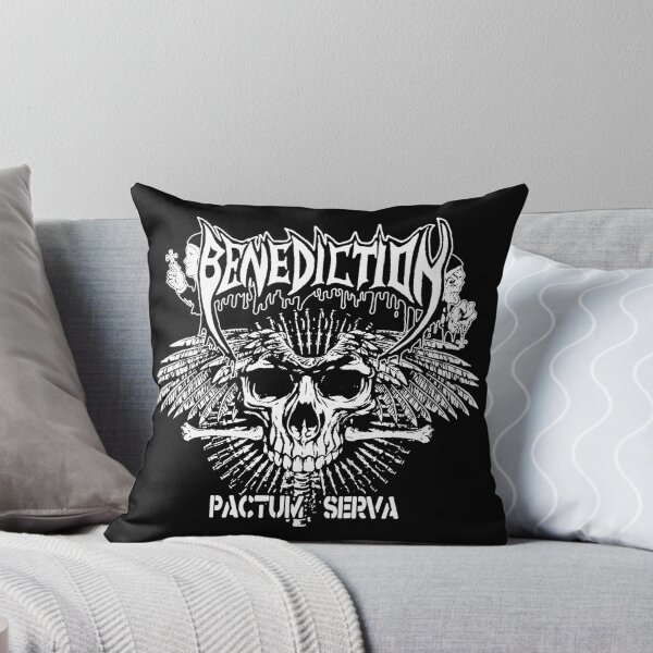 Item preview, Skull Head Threshold Death Metal designed and sold by ShadeFall.