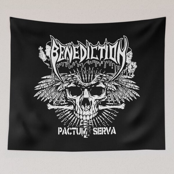 Item preview, Skull Head Threshold Death Metal designed and sold by ShadeFall.