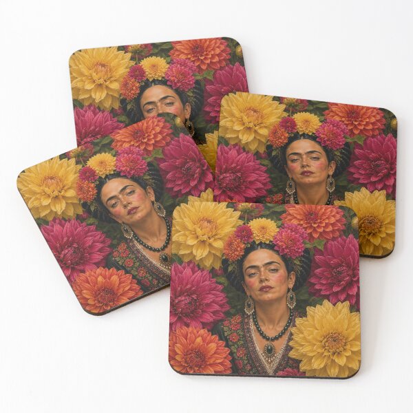Item preview, Frida Kahlo Dahlia designed and sold by Muycote.