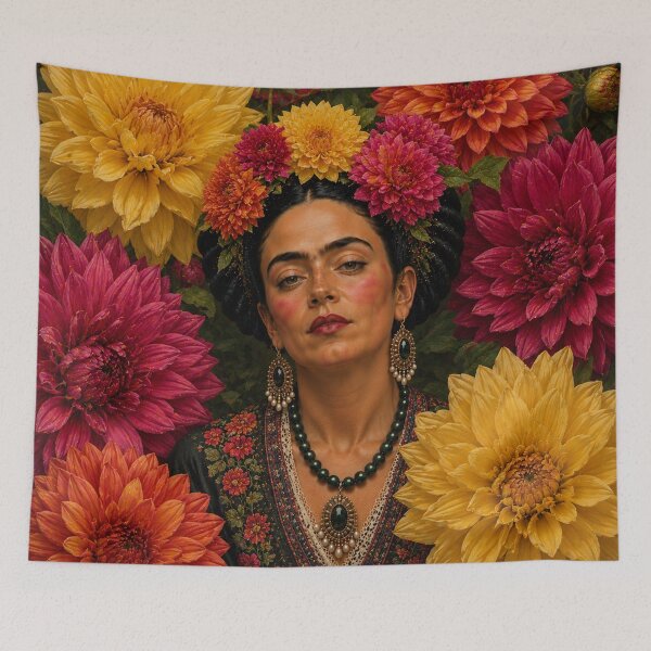 Item preview, Frida Kahlo Dahlia designed and sold by Muycote.