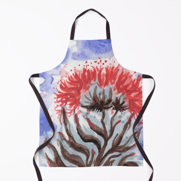 Item preview, Crimson Bloom | Watercolor Flower Painting designed and sold by DzinkaDreamArt.