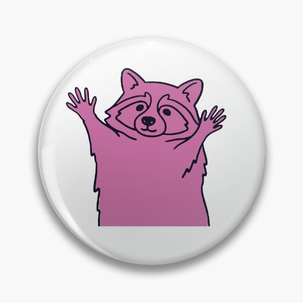 Item preview, Raccoon Hands Up "Don't Shoot" Meme designed and sold by rikooff1.
