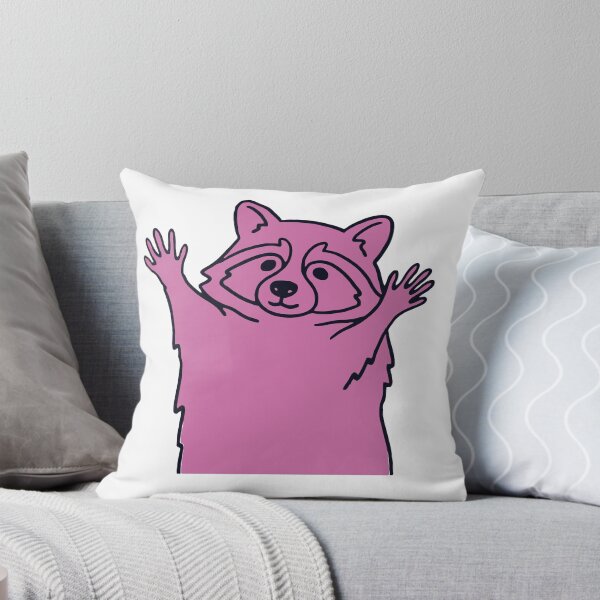Item preview, Raccoon Hands Up "Don't Shoot" Meme designed and sold by rikooff1.