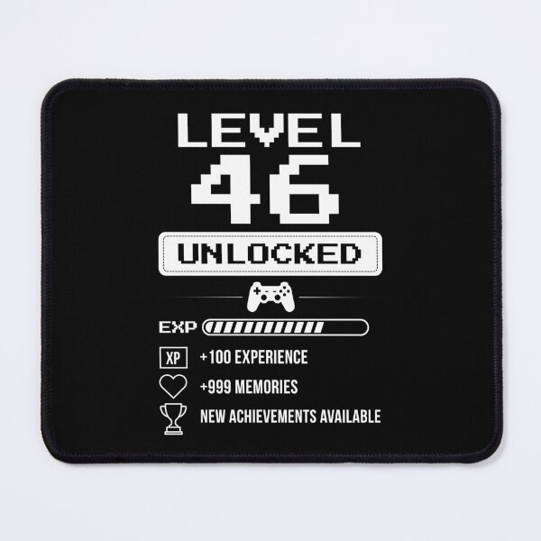 Item preview, Level 46 Unlocked birthday gift designed and sold by NumbersFort.