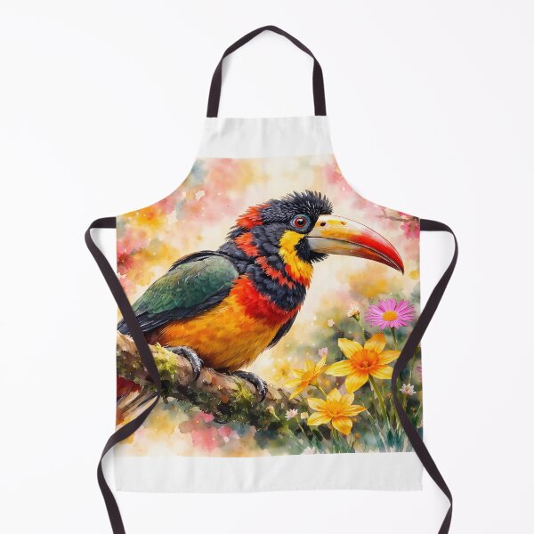 Item preview, Colorful Toucan in Spring Blossoms designed and sold by cuprum.