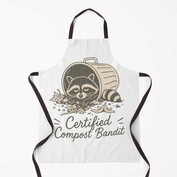 Item preview, Certified Compost Bandit Shirt, Funny Raccoon Compost T-Shirt, Sarcastic Gardener Gift Tee, Compost Pile Humor Shirt designed and sold by TshirtsLabs.