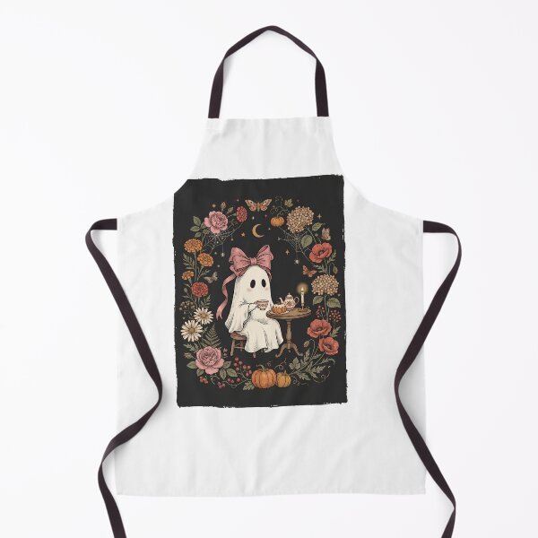 Item preview, Ghost Tea Party Floral Frame designed and sold by Roy & Tiffany.