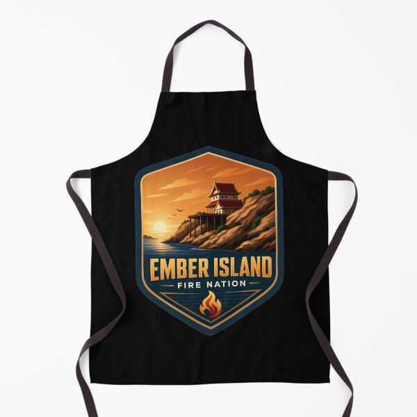 Item preview, Ember Island Nature Landscape designed and sold by FrontierCosmic.