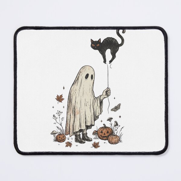 Item preview, Cute Ghost Black Cat Balloon designed and sold by Roy & Tiffany.