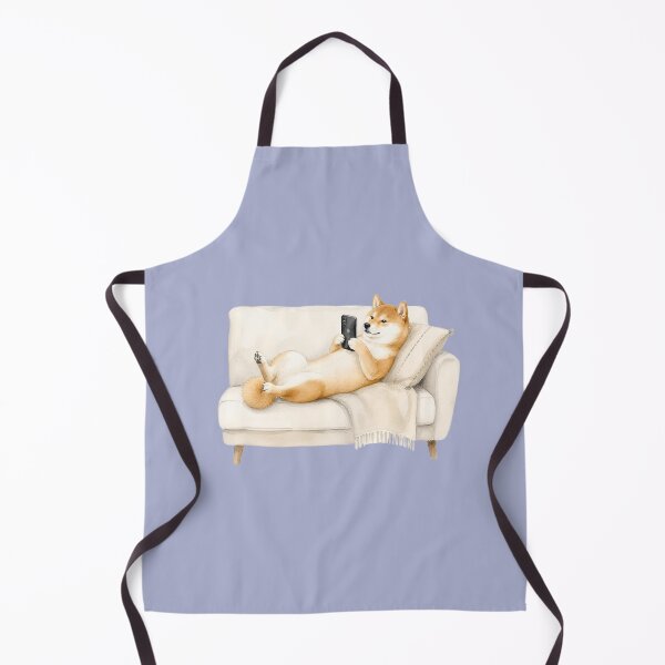 Item preview, Couch Mode Activated – Relaxing Shiba Inu Phone Time Design designed and sold by ManggaeJM.