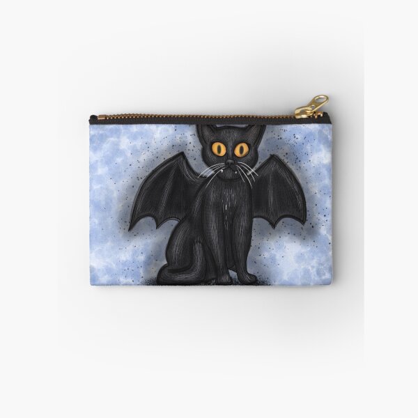 Item preview, Black cat with wings and teeth designed and sold by Aileen-Lights.