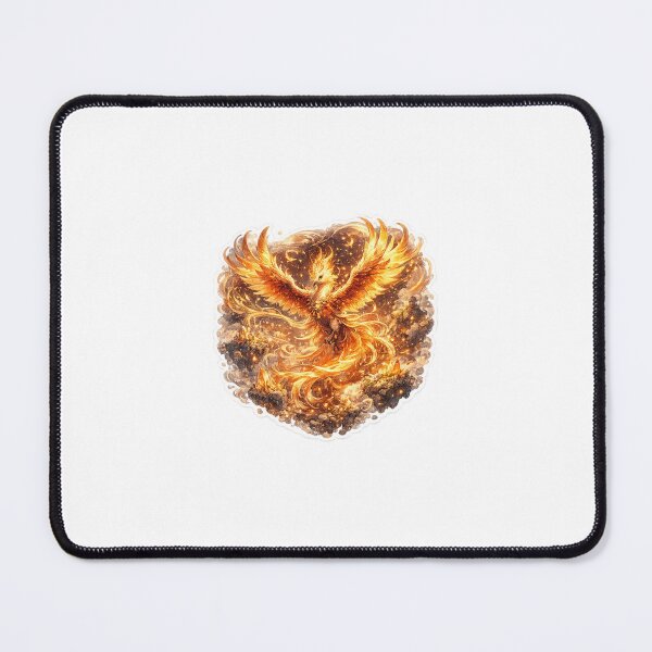 Item preview, Eternal Phoenix Rising Through Flames designed and sold by AuudiVasustudio.
