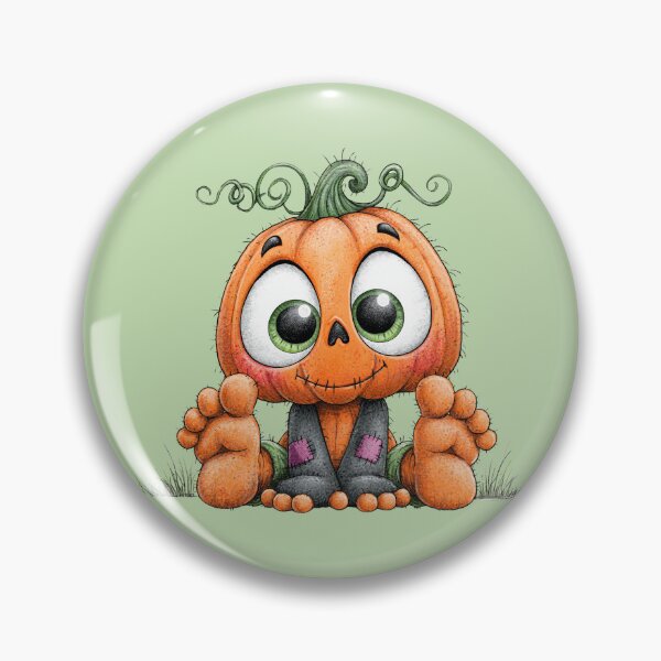 Item preview, Cute Pumpkin Monster designed and sold by Sed94.