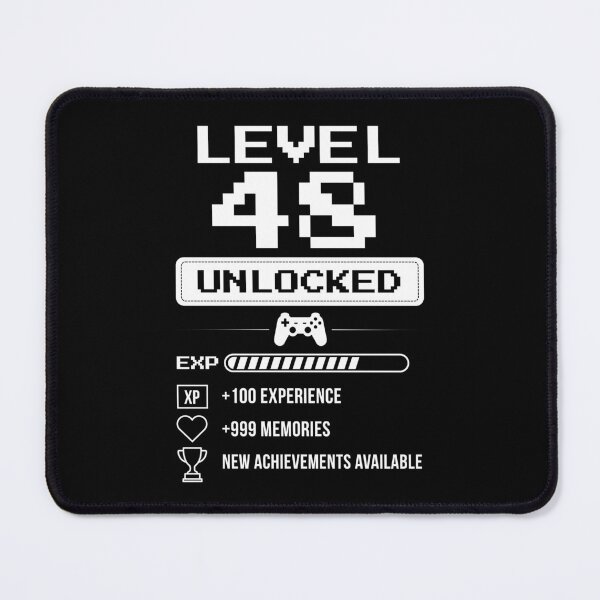 Item preview, Level 48 Unlocked birthday gift designed and sold by NumbersFort.
