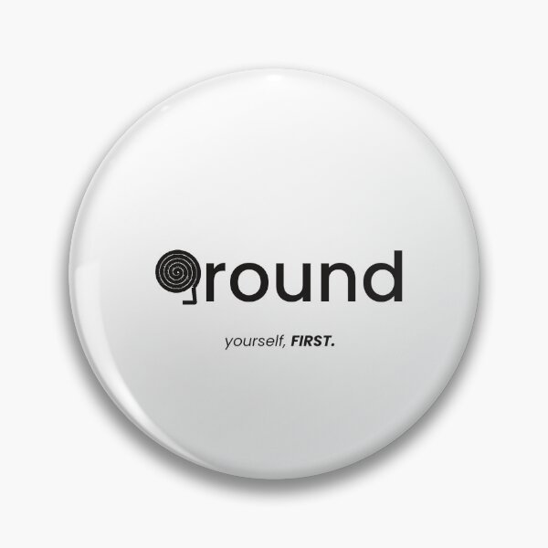 Item preview, Ground Yourself First Minimalist Typography Design designed and sold by VanSum.