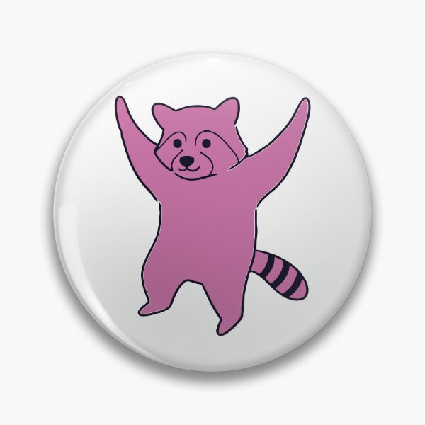 Item preview, Dancing Raccoon Jump for Joy designed and sold by rikooff1.