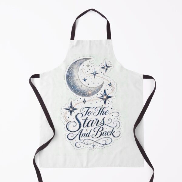 Item preview, To The Stars And Back Celestial Moon Romantic Sticker designed and sold by Aliplus+.
