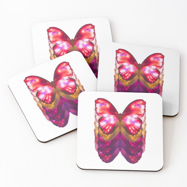 Item preview, Glowing Neon Butterfly Psychedelic Trippy Aesthetic Design designed and sold by SupplyCode.