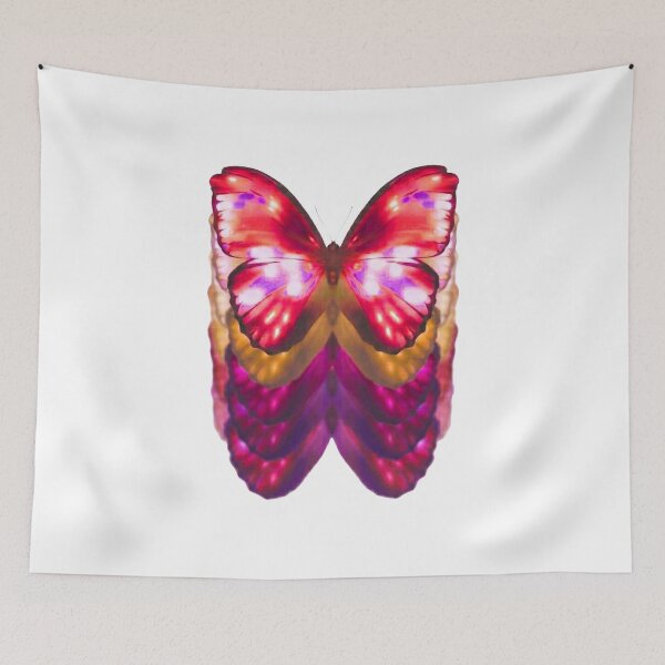 Item preview, Glowing Neon Butterfly Psychedelic Trippy Aesthetic Design designed and sold by InfiniteOrbit.