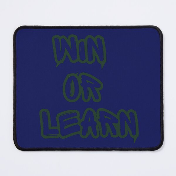 Item preview, Win Or Learn- Motivational & Mindset Quote designed and sold by busesplace.