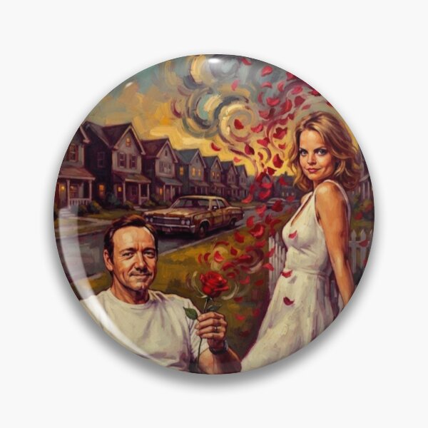 Item preview, American Beauty Suburban Drama Fine Art Tribute designed and sold by Art's Diner.