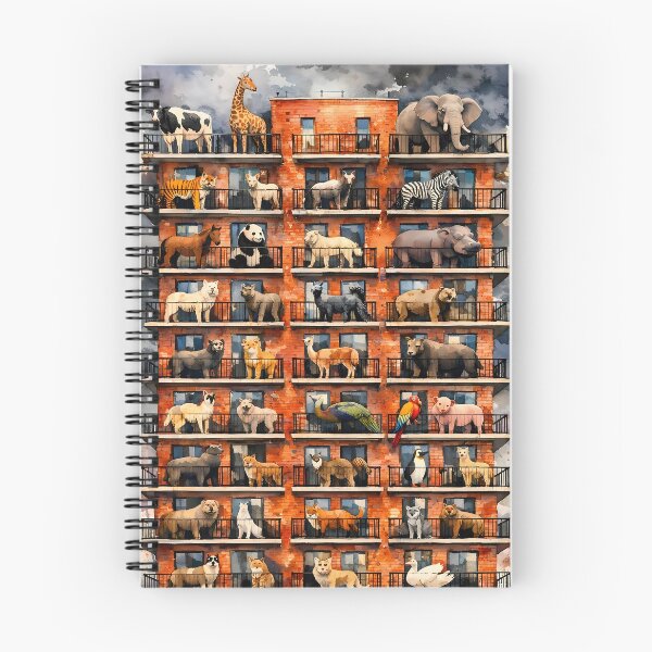 Item preview, Animals in Tall Building designed and sold by cuprum.