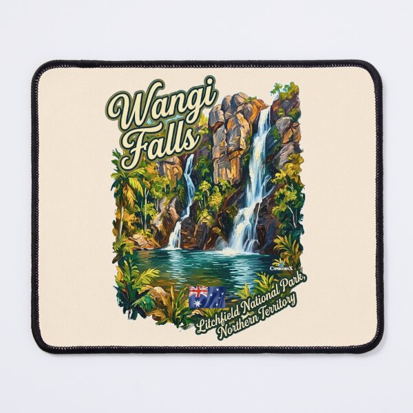 Item preview, Wangi Falls Litchfield National Park designed and sold by EvergreenPark - Tee Studio.