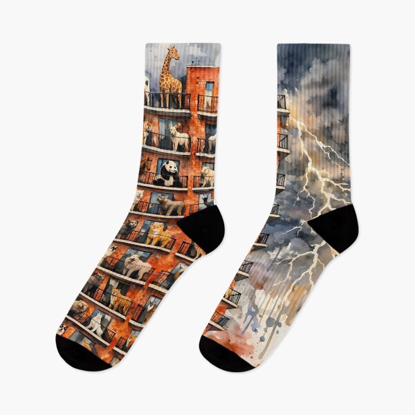 Item preview, Animals in Tall Building designed and sold by cuprum.
