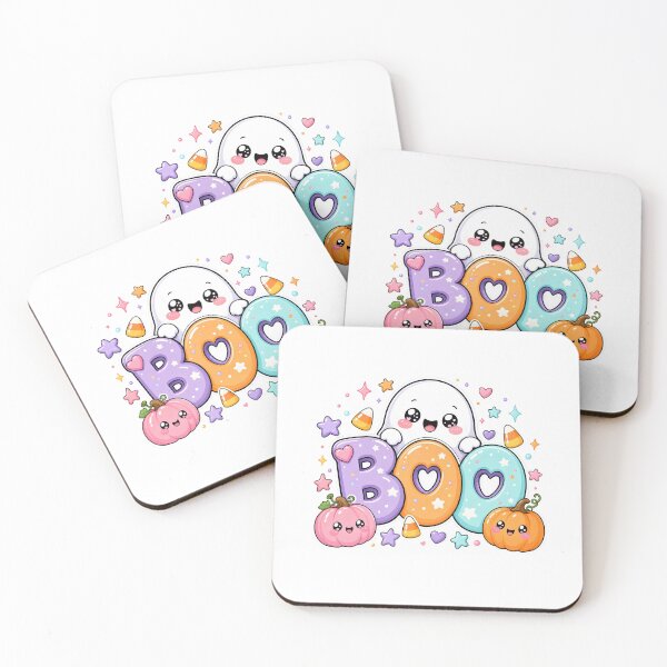 Aperçu de l'œuvre fantôme kawaii créée et vendue par Whimsy Petal and Co..