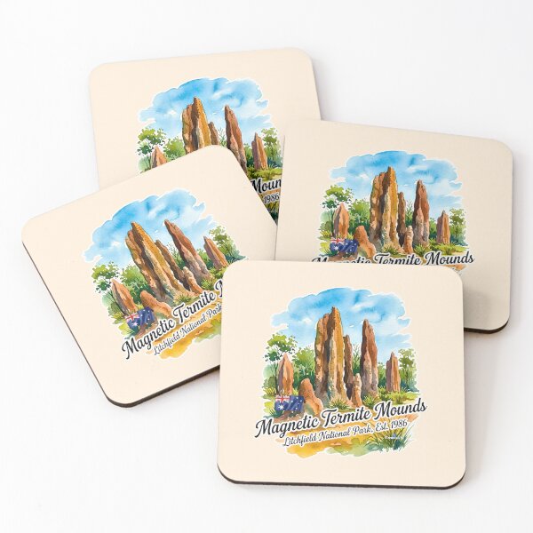 Item preview, Magnetic Termite Mounds Litchfield designed and sold by EvergreenPark - Tee Studio.