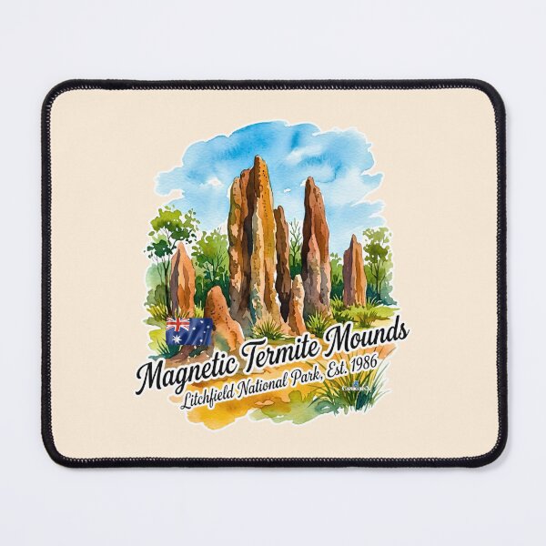 Item preview, Magnetic Termite Mounds Litchfield designed and sold by EvergreenPark - Tee Studio.