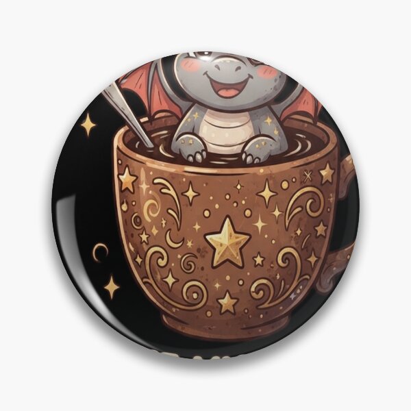 Item preview, Black Coffee - Cute Evil Baphomet Gift designed and sold by fejesrussh.